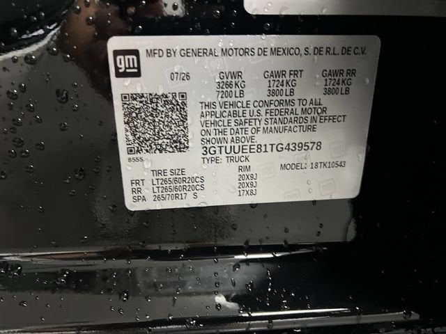 2026 GMC Sierra 1500 AT4
