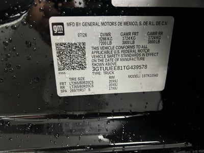 2026 GMC Sierra 1500 AT4