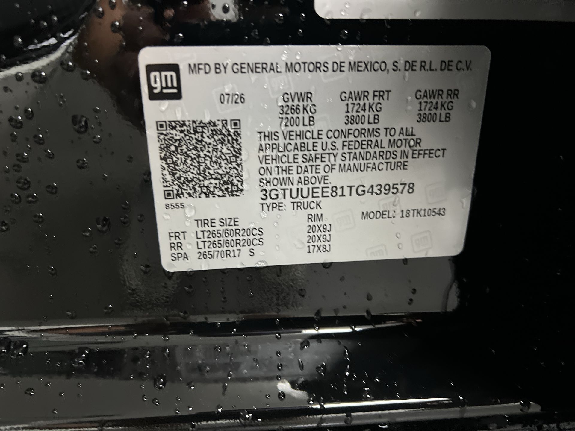 2026 GMC Sierra 1500 AT4