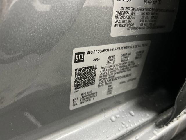 2026 GMC Sierra 1500 AT4