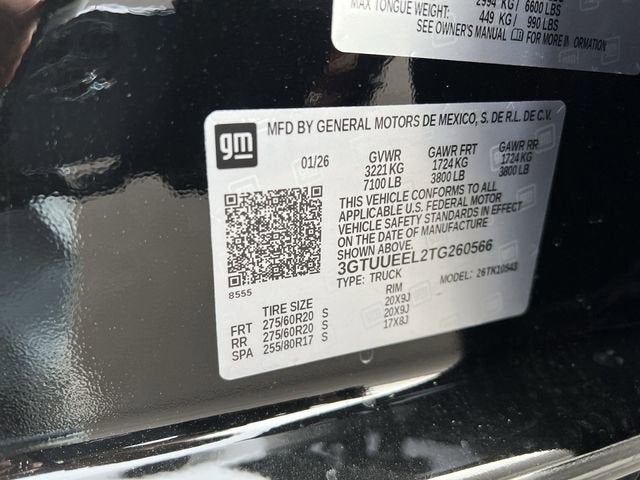 2026 GMC Sierra 1500 AT4