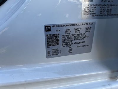 2026 GMC Sierra 1500 AT4