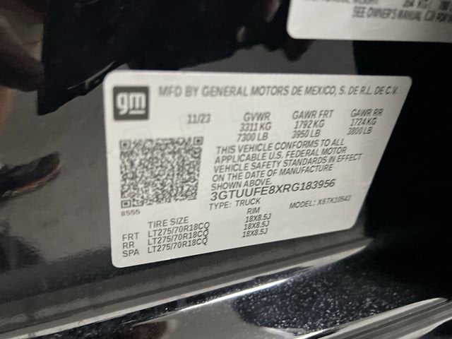 2024 GMC Sierra 1500 AT4X