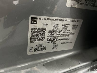 2026 GMC Sierra 1500 AT4X