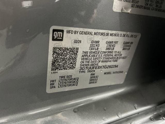 2026 GMC Sierra 1500 AT4X