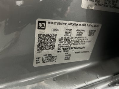 2026 GMC Sierra 1500 AT4X