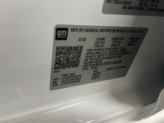 2026 GMC Sierra 1500 AT4X