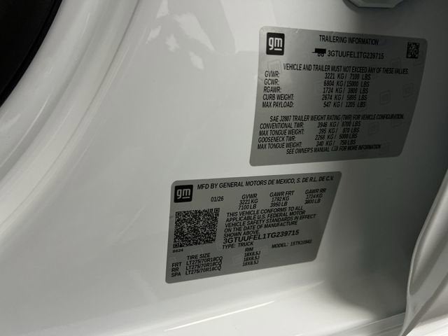 2026 GMC Sierra 1500 AT4X