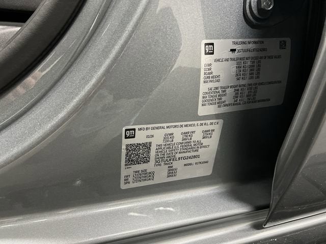 2026 GMC Sierra 1500 AT4X