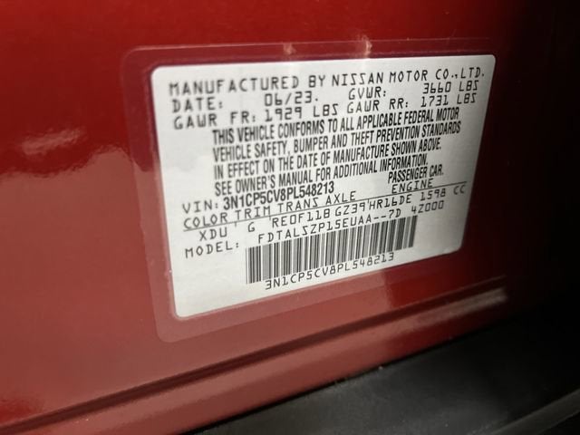 2023 Nissan Kicks SV Xtronic CVT