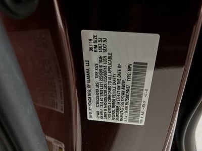 2019 Honda Odyssey EX-L