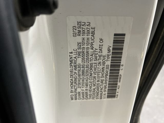 2023 Honda Odyssey Elite