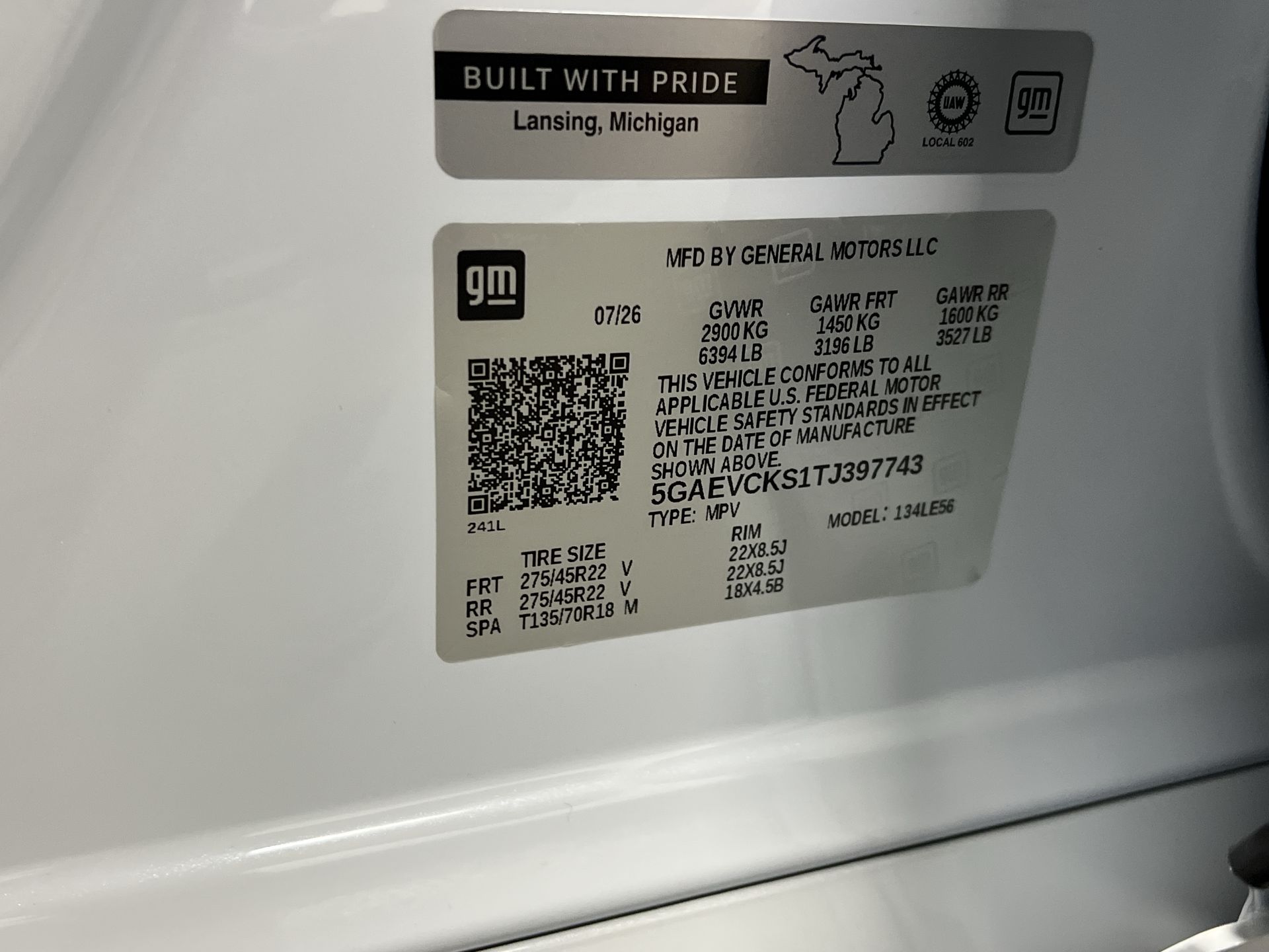 2026 Buick Enclave Avenir