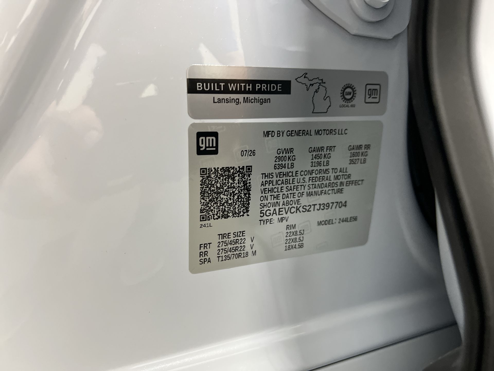 2026 Buick Enclave Avenir