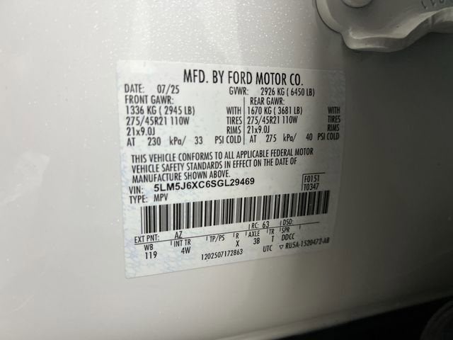 2025 Lincoln Aviator Premiere