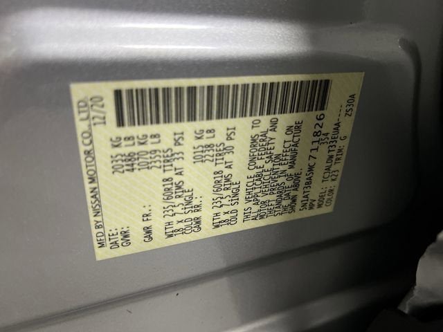 2021 Nissan Rogue SV FWD
