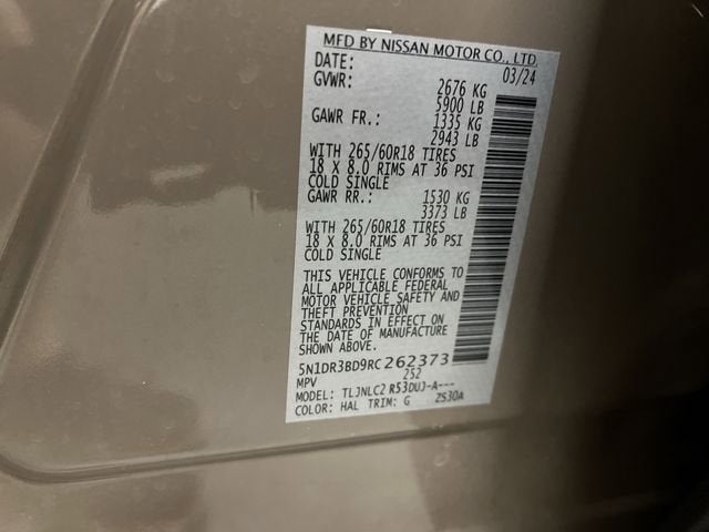 2024 Nissan Pathfinder Rock Creek 4WD