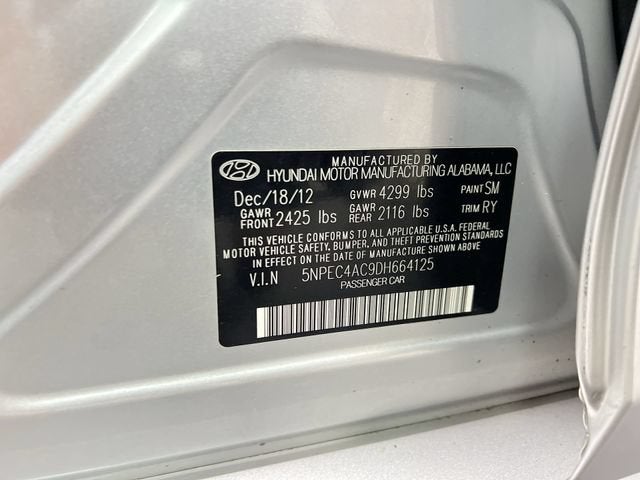 2013 Hyundai Sonata Limited
