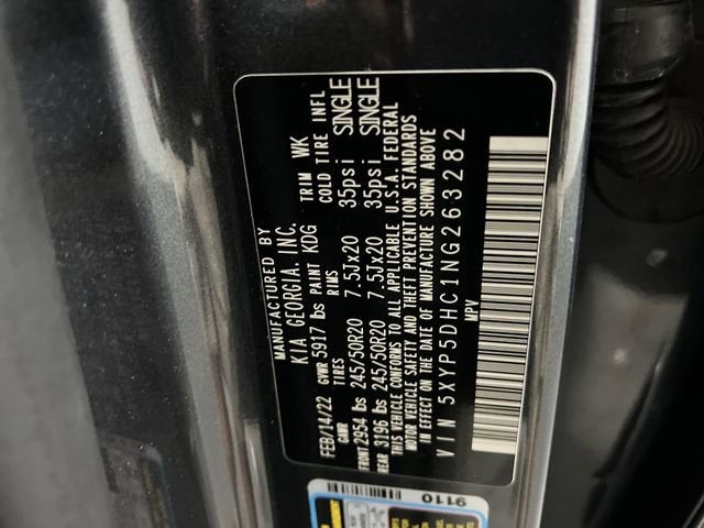 2022 Kia Telluride SX