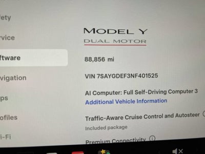 2022 Tesla Model Y Performance Dual Motor All-Wheel Drive