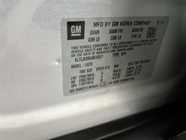 2018 Chevrolet Trax LS