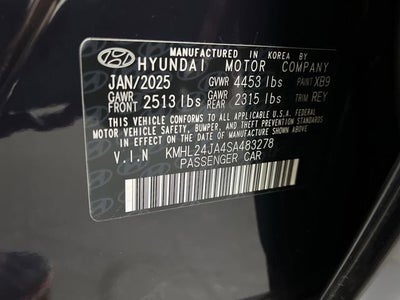 2025 Hyundai Sonata SE