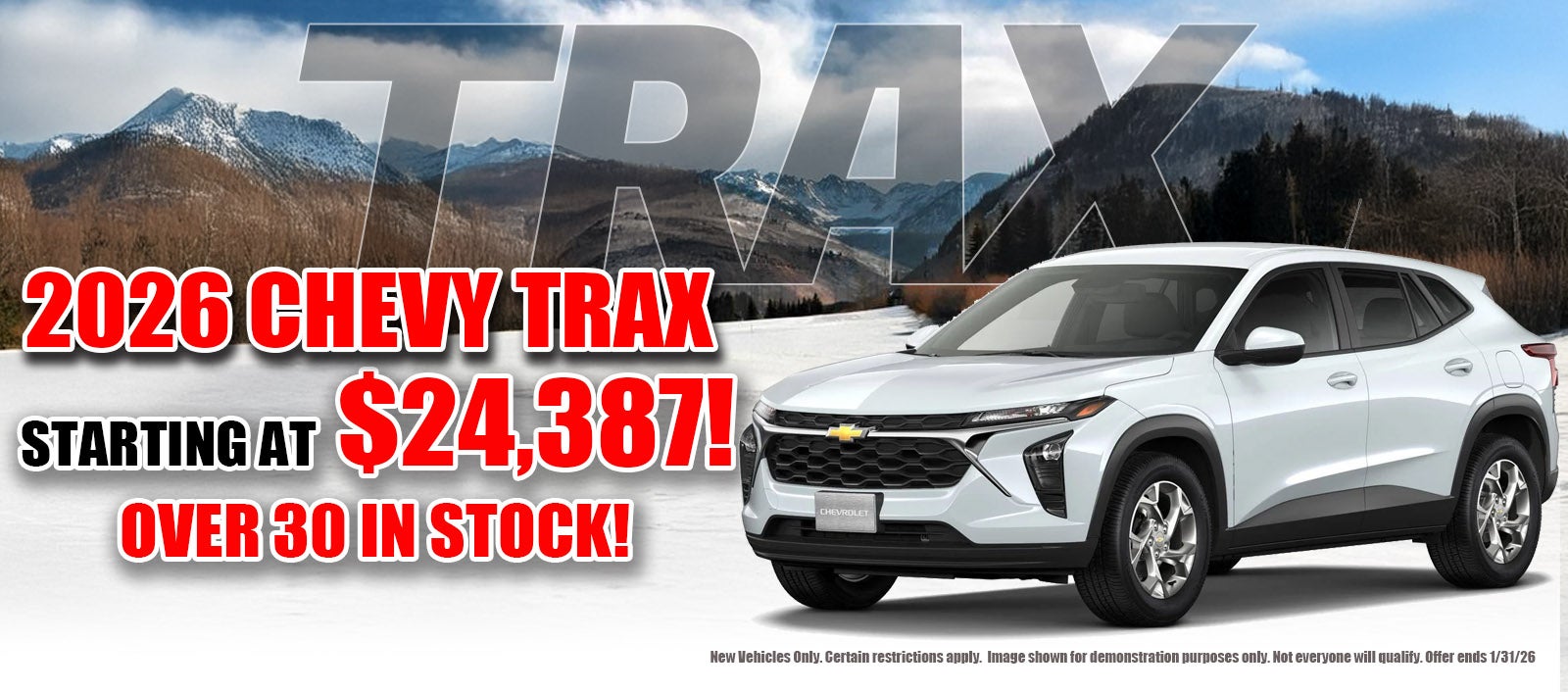 2026 CHEVY TRAX
