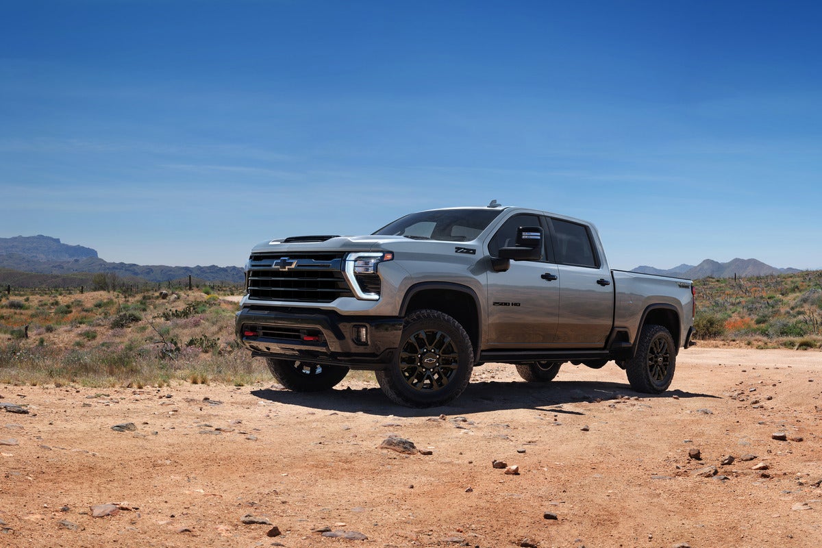2025 Chevrolet Silverado HD Silver Off-Road